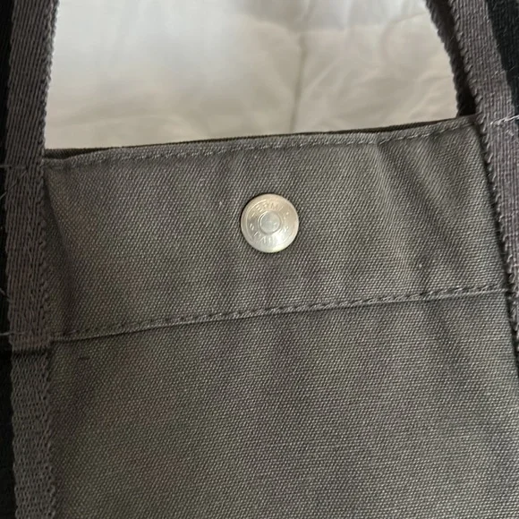 Authentic Hermes HERLINE canvas large tote - Picture 4 of 10